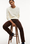 Tommy Hilfiger Denton Slim Straight Leg Jeans, Dark Coffee Brown