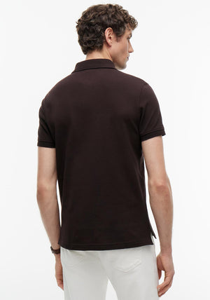 Tommy Hilfiger 1985 Polo Shirt, Chocolate Brown