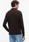 Tommy Hilfiger 1985 Long Sleeve Polo Shirt, Chocolate Brown