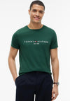 Tommy Hilfiger Logo T-Shirt, Ornamental Green