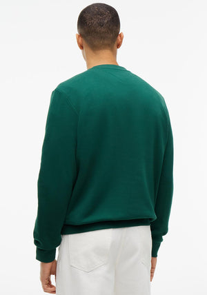 Tommy Hilfiger 1995 Logo Terry Crew Neck Sweatshirt, Ornamental Green