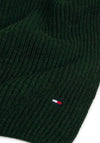 Tommy Hilfiger Flag Embroidered Scarf, Green