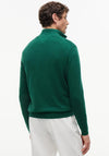 Tommy Hilfiger Pima Cotton Half Zip Sweater, Ornamental Green