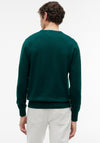 Tommy Hilfiger Crew Neck Cashmere Blend Sweater, Green Heather