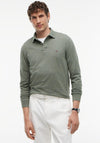 Tommy Hilfiger 1985 Long Sleeve Polo Shirt, Olive Green Heather