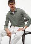 Tommy Hilfiger 1985 Long Sleeve Polo Shirt, Olive Green Heather