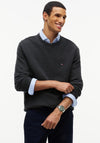 Tommy Hilfiger Textured Knit Sweater, Dark Grey Heather