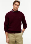 Tommy Hilfiger Pima Cotton Cashmere Blend Sweater, Burgundy