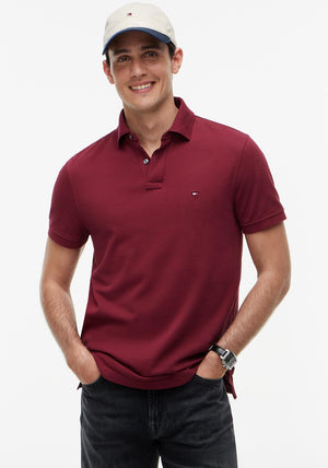 Tommy Hilfiger 1985 Polo Shirt, Burgundy