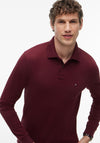 Tommy Hilfiger 1985 Long Sleeve Polo Shirt, Burgundy