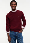 Tommy Hilfiger Textured Knit Sweater, Burgundy