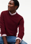 Tommy Hilfiger Textured Knit Sweater, Burgundy