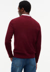 Tommy Hilfiger Textured Knit Sweater, Burgundy