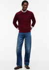 Tommy Hilfiger Textured Knit Sweater, Burgundy