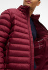 Tommy Hilfiger Packable Padded Jacket, Burgundy