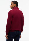 Tommy Hilfiger French Rib Quarter Zip Sweatshirt, Burgundy