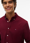 Tommy Hilfiger Knitted Shirt, Burgundy