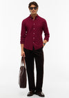 Tommy Hilfiger Knitted Shirt, Burgundy