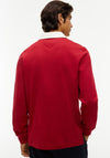 Tommy Hilfiger Essential Solid Rugby Shirt, Regatta Red