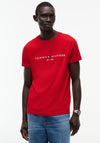 Tommy Hilfiger Logo T-Shirt, Medium Red
