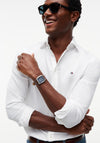 Tommy Hilfiger Flex Slim Fit Dobby Shirt, White