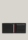 Tommy Hilfiger Men’s Premium Leather Wallet, Black