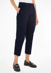 Tommy Hilfiger Womens Slim Straight Chinos, Desert Sky