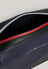 Tommy Hilfiger Essential Contrast Trim Wash Bag, Space Blue