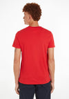 Tommy Hilfiger Stripe Chest T-Shirt, Primary Red