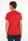 Tommy Hilfiger Stripe Chest T-Shirt, Primary Red