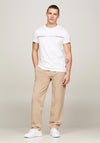 Tommy Hilfiger Stripe Chest T-Shirt, White