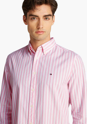 Tommy Hilfiger Flex Poplin Oxford Shirt, Pink