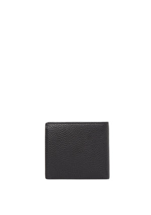 Tommy Hilfiger Monogram Card & Coin Wallet, Black