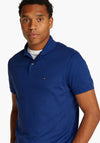 Tommy Hilfiger Liquid Cotton Polo Shirt, Wedge Blue