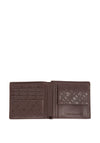Tommy Hilfiger Monogram Card & Coin Wallet, Brown