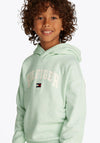 Tommy Hilfiger Boy Varsity Logo Hoody, Green