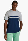Tommy Hilfiger Colourblock T-Shirt, Light Grey