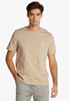 Tommy Hilfiger Contrast TH Monogram T-Shirt, Sand