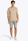 Tommy Hilfiger Contrast TH Monogram T-Shirt, Sand