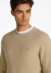 Tommy Hilfiger Essential Textured Knit Sweater, Sand