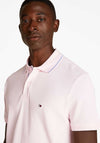 Tommy Hilfiger Tipped Collar Polo Shirt, Light Pink