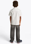 Tommy Hilfiger Boy Short Sleeve Oxford Shirt, White
