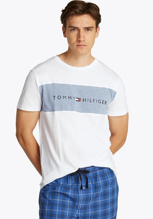 Tommy Hilfiger Block Logo T-Shirt, White