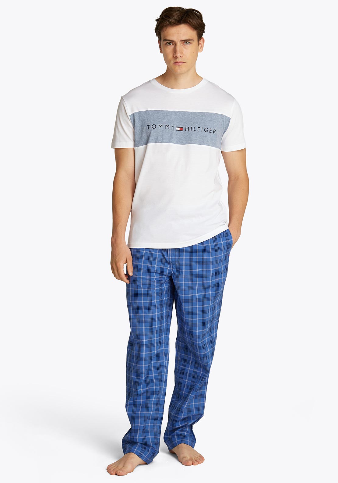Tommy Hilfiger Block Logo T-Shirt, White