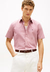 Tommy Hilfiger Flex Houndstooth Shirt, Regatta Red