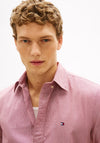 Tommy Hilfiger Flex Houndstooth Shirt, Regatta Red