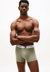Tommy Hilfiger 3 Pack Heritage Logo Trunks, Blue Multi