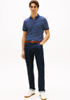 Tommy Hilfiger 1985 Stripe Polo Shirt, Carbon Navy