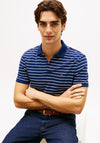 Tommy Hilfiger 1985 Stripe Polo Shirt, Carbon Navy
