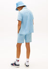Tommy Hilfiger Boys Flag Short Sleeve Denim Shirt, Blue